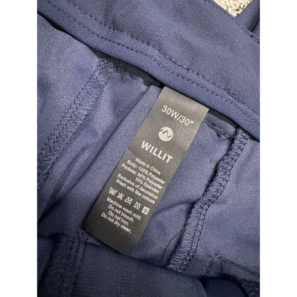 NWT Willit Men’s Chino Pants Blue 30x30 - Picture 5 of 5